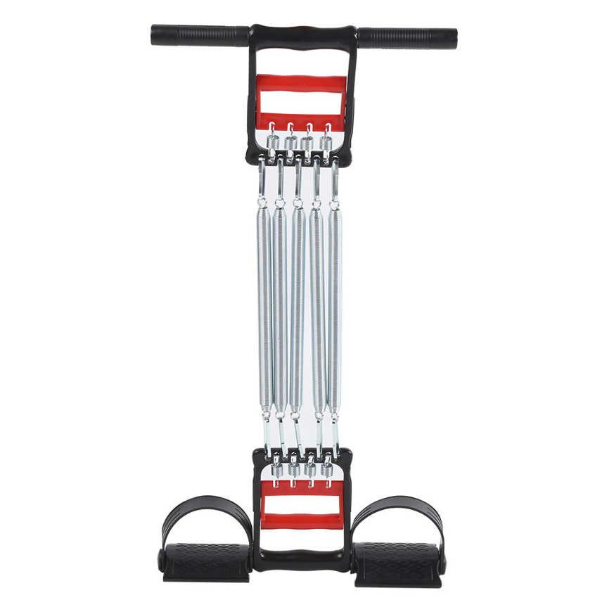 Multifunction Pedal Spring Chest Expander Three Purpose Fitness Equipment Removable