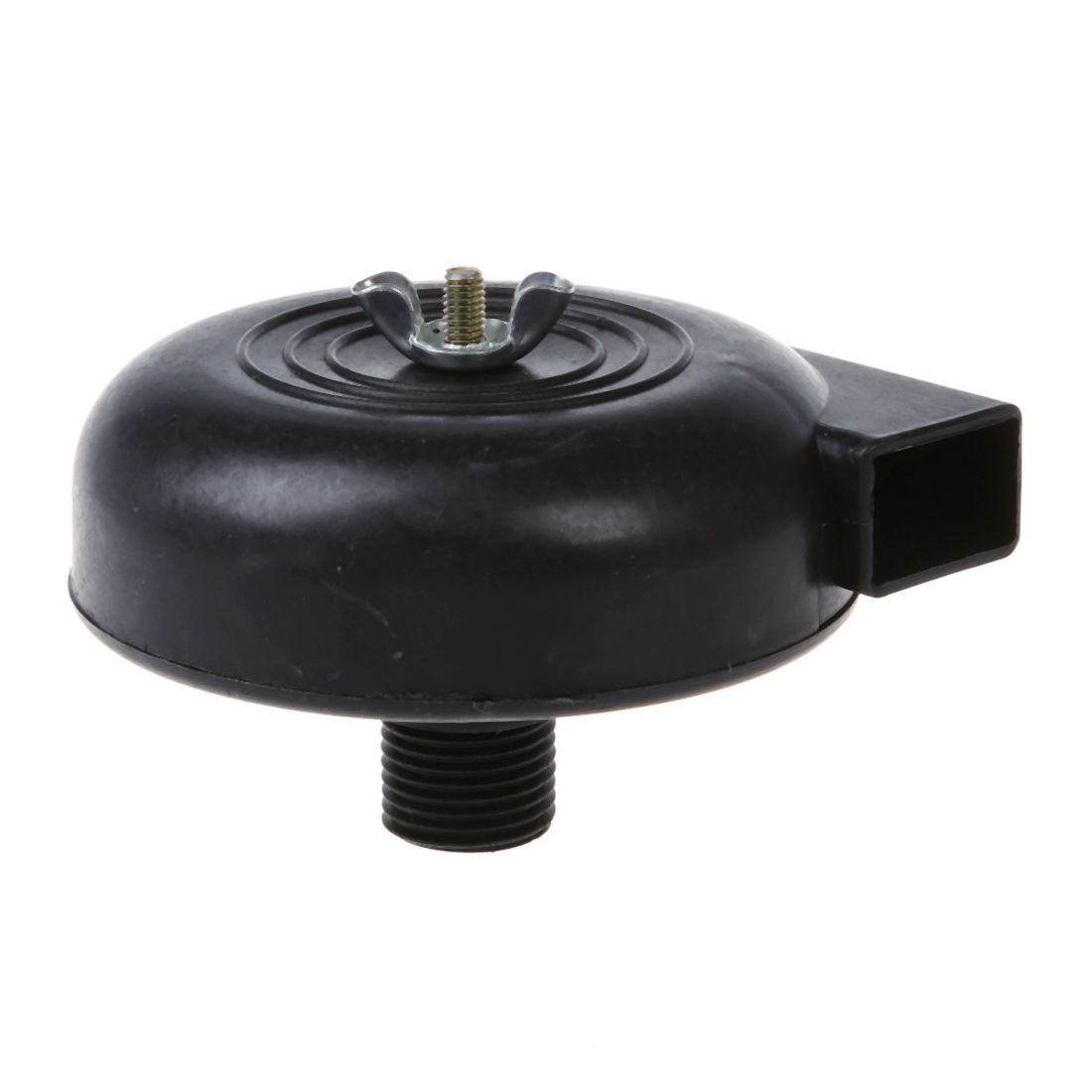 PT 1/2, male, black plastic compressor air filter , Scarf