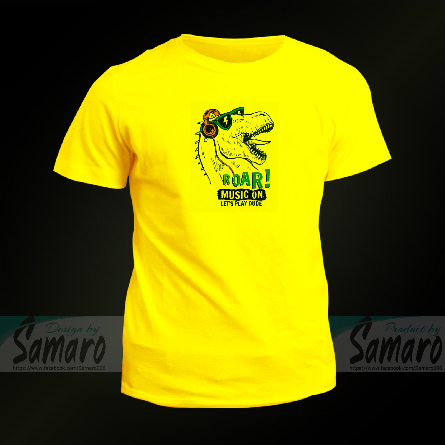 ROAR - Music on Short Sleeve Jersey