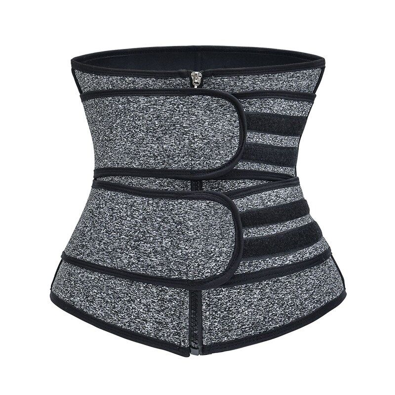 YBFDO Men's Waist Trainer Abdomen Slim Girdle Promote Sweat Trimmer Corset Weight Loss Body Shaper Belly Shapers Tummy Shapewear