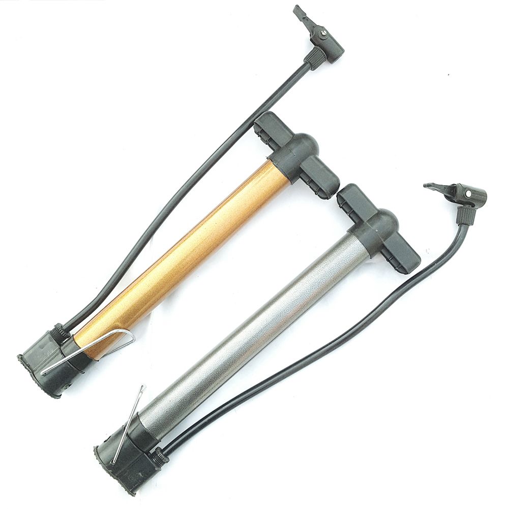 Yfashion Portable High Pressure cycle  Air  Pump light Mtb Mountain Bike Steel ube Basketball Manual Air Pump Inflator