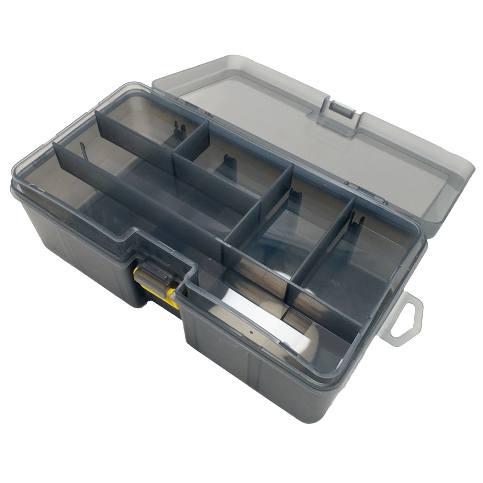 Lure Box Double Layer Thick PP Bait Accessories Tool Box for Fishing