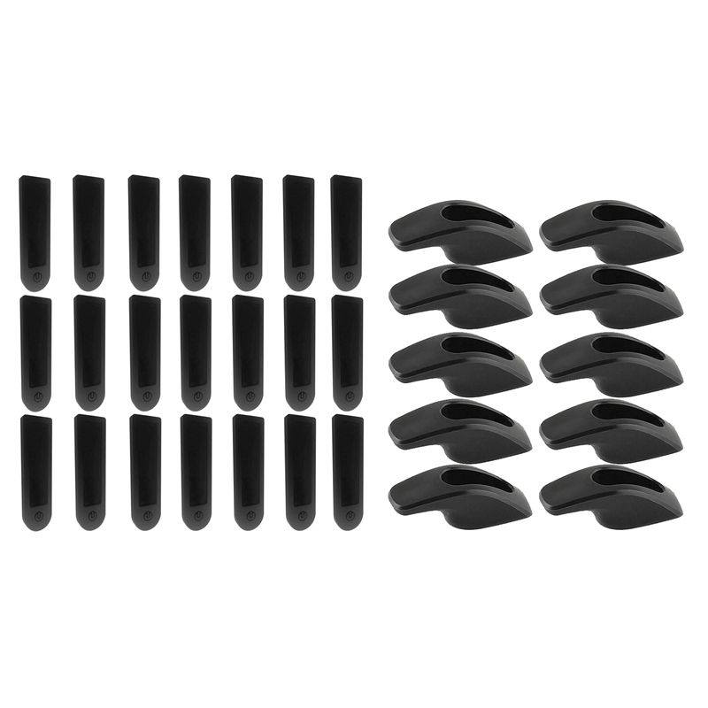 2 Set Electric Scooter Accessories: 1 Set Panel Dashboard Circuit Board Silicone Cover & 1 Set Flexible Hanger Hook
