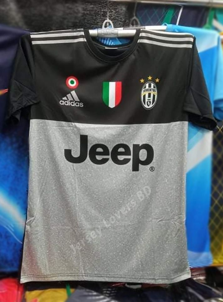 Juventus Football Jersey | Light Ash