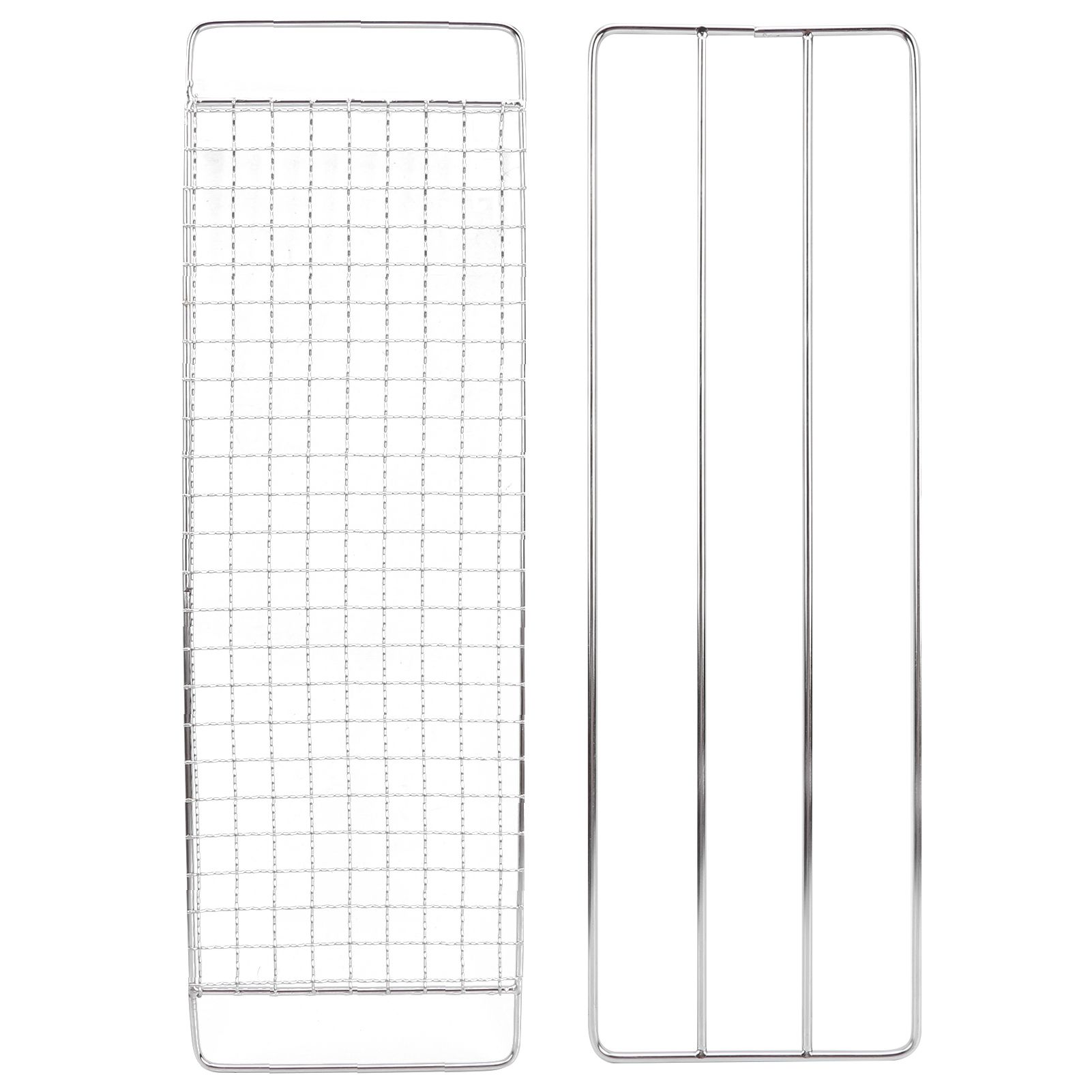 Grilling Mesh Wire Net Camping Cooking Grid Grate Stainless Steel Stable