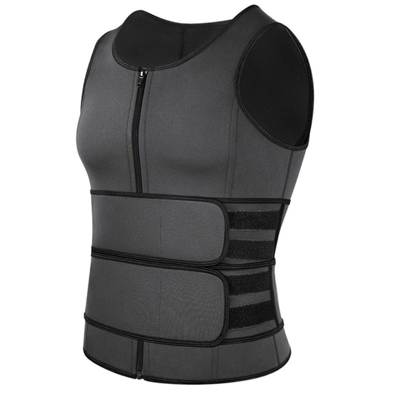 Men Shapewear Waist Trainer Vest Sauna Suits Thermo Sweat Tank Tops Body Shaper Slimming Underwear Compression Workout Shirt