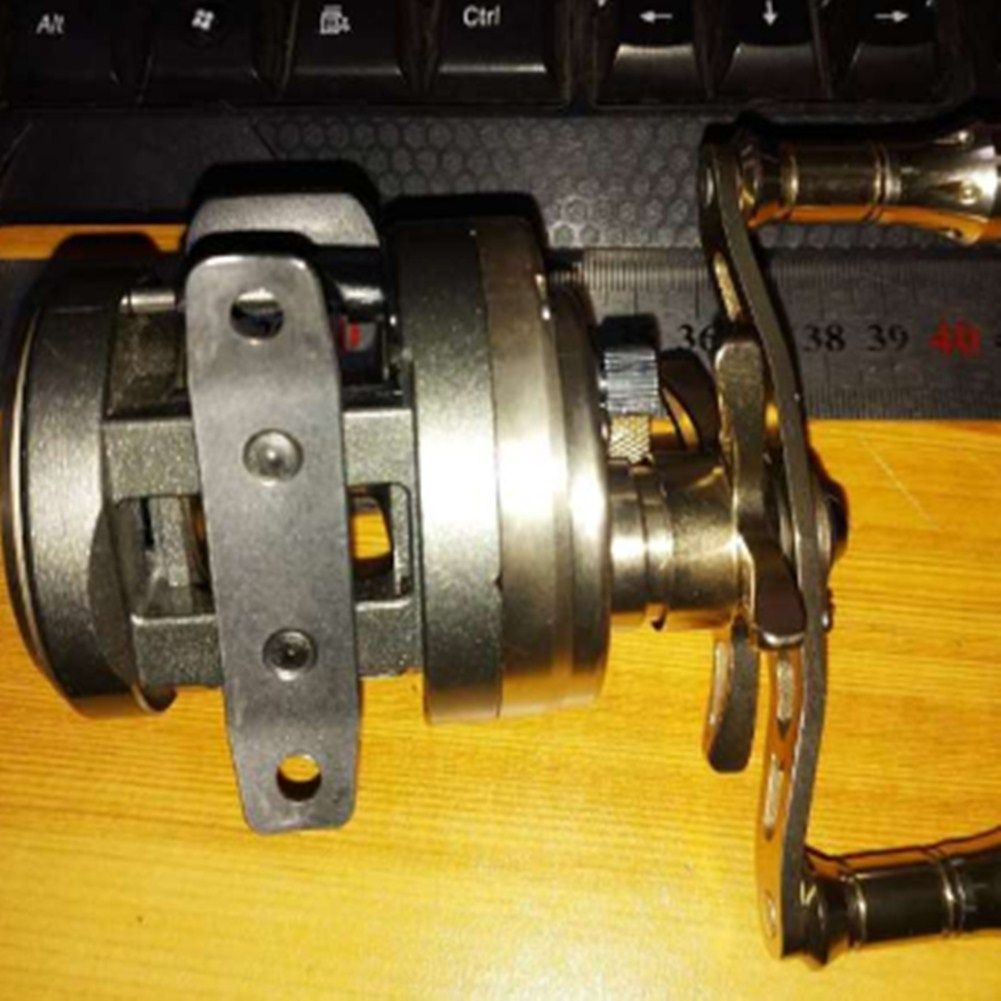 Yfashion Fishing Wheel Magnetic Brakes Left/ Right Hand Available Drum Wheel with 7+1 Ball Bearing