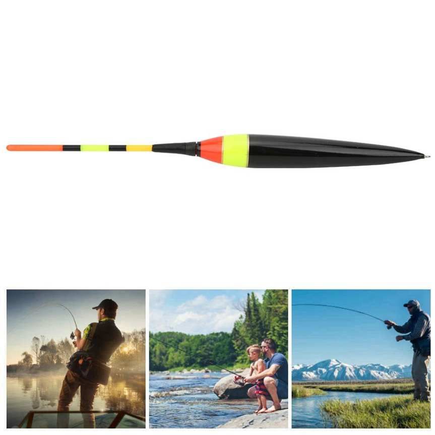 Luminous Long Shot Sea Fishing Electric Float High Buoyancy Markedness Rock Night Accessory with 3 Somaciun