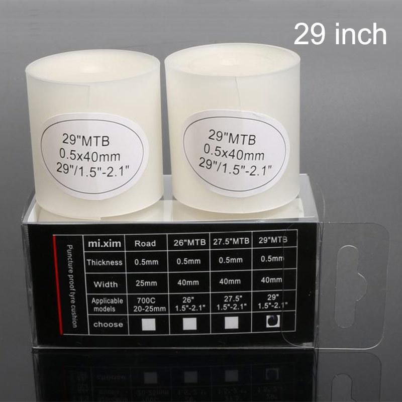 2 Pcs/Set Road Bike Tires Liner Puncture Proof Cycling Tyre Protection Pad Bicycle Accessories Parts