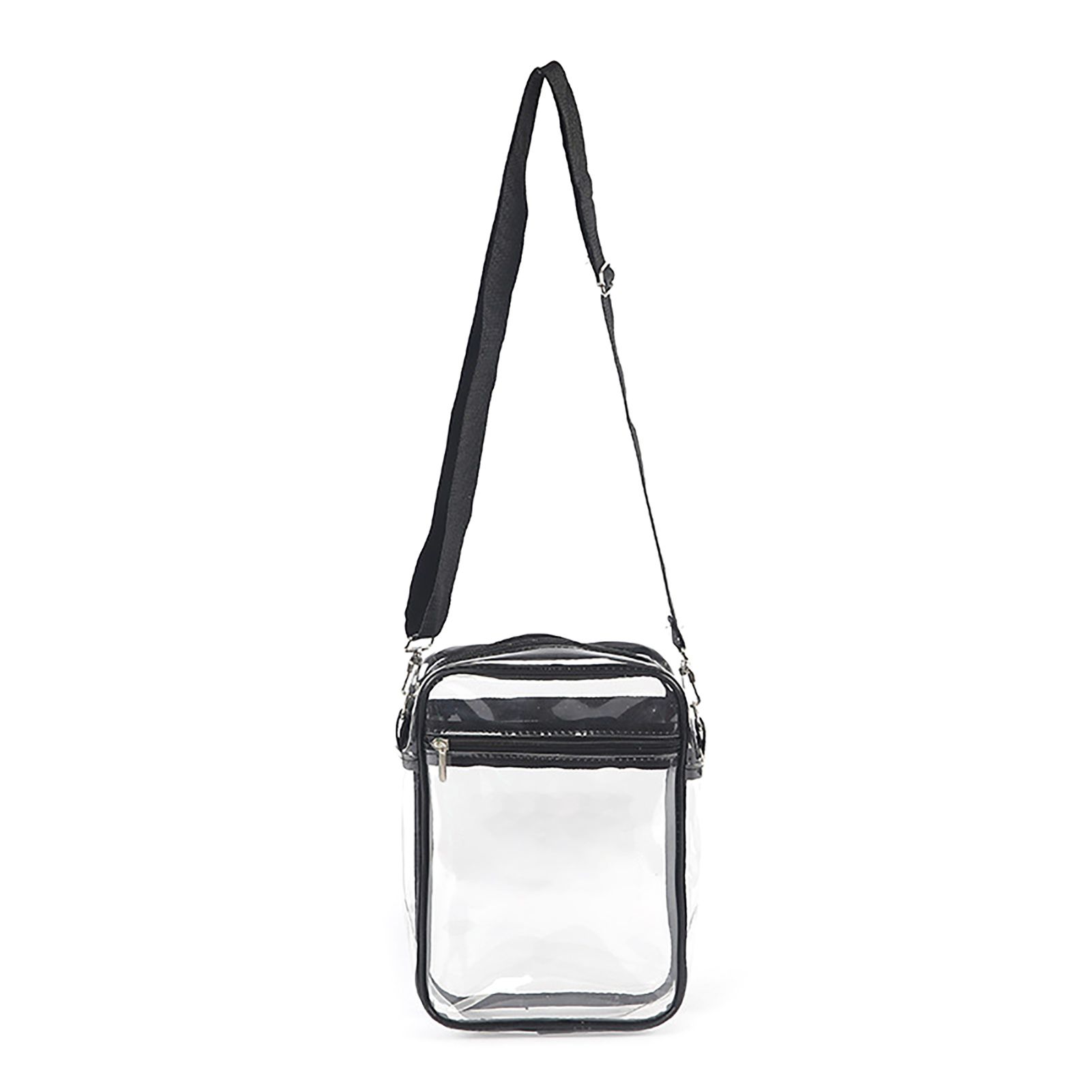Travel Storage Bag Waterproof Women Men See Through PVC Messenger Handbag