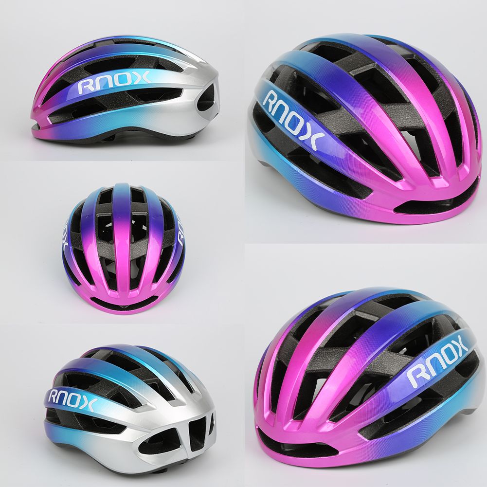 Rnox One-Piece Road Bike Helmet Unisex Professional Bicycle Helmet Bike Mountain Road Cycling Helmet Material: PC EPS