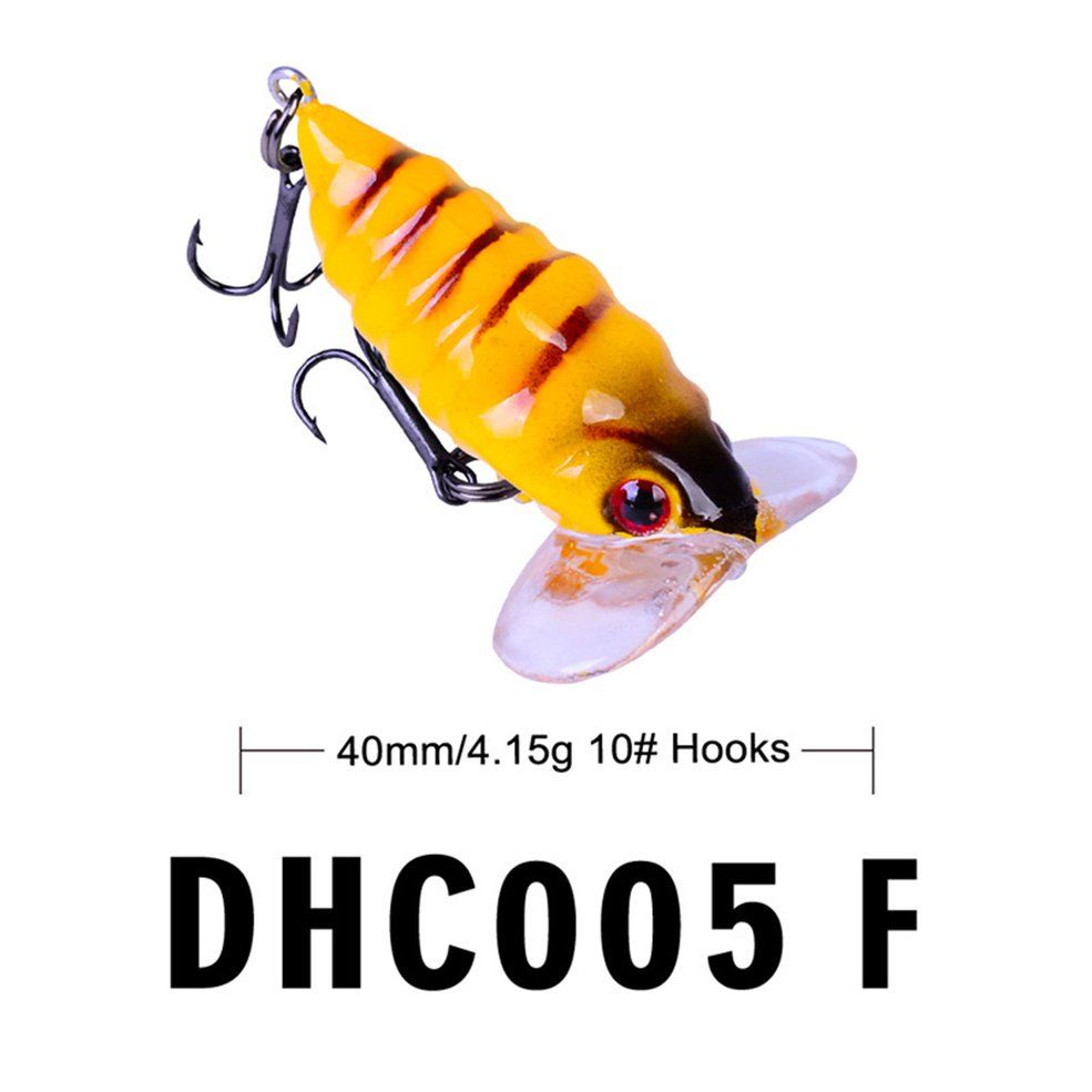 4cm/4.2g Plastic Spinner Spoon Bait Fishing Bait Bait Down Rigid Lure