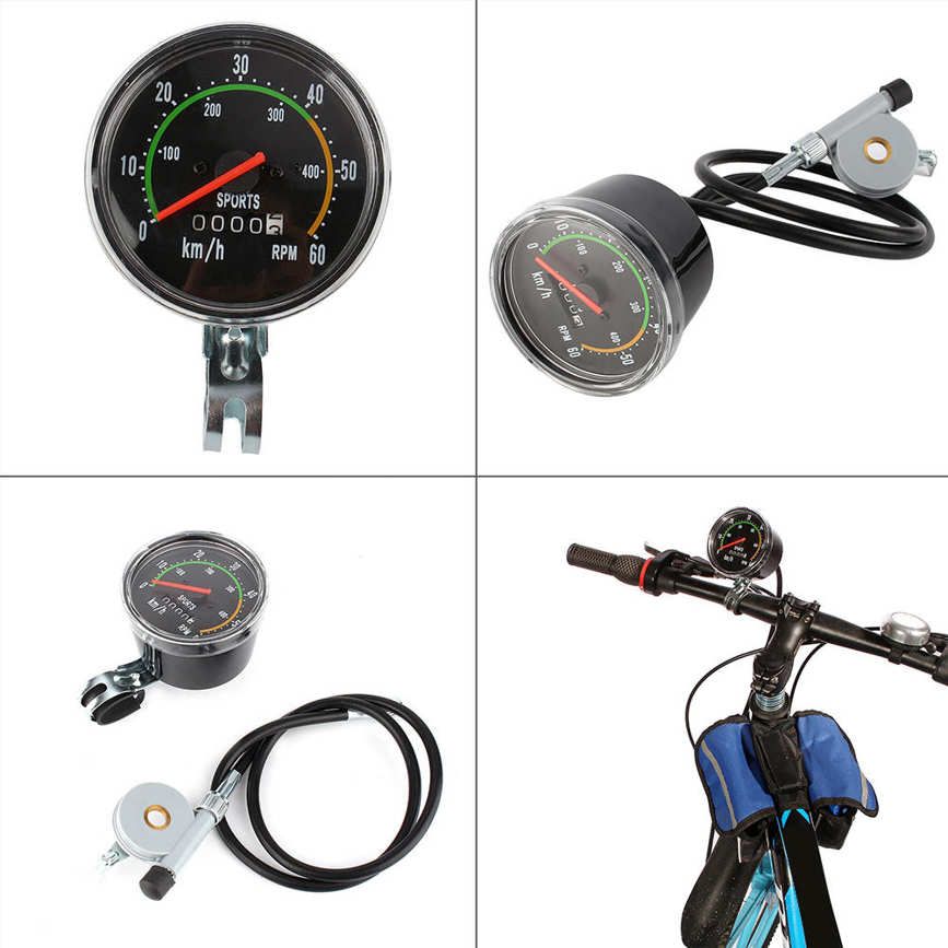 Mechanical speedometer bicycle durable for 26/28/29/27.5 inch or fitness enthusiast