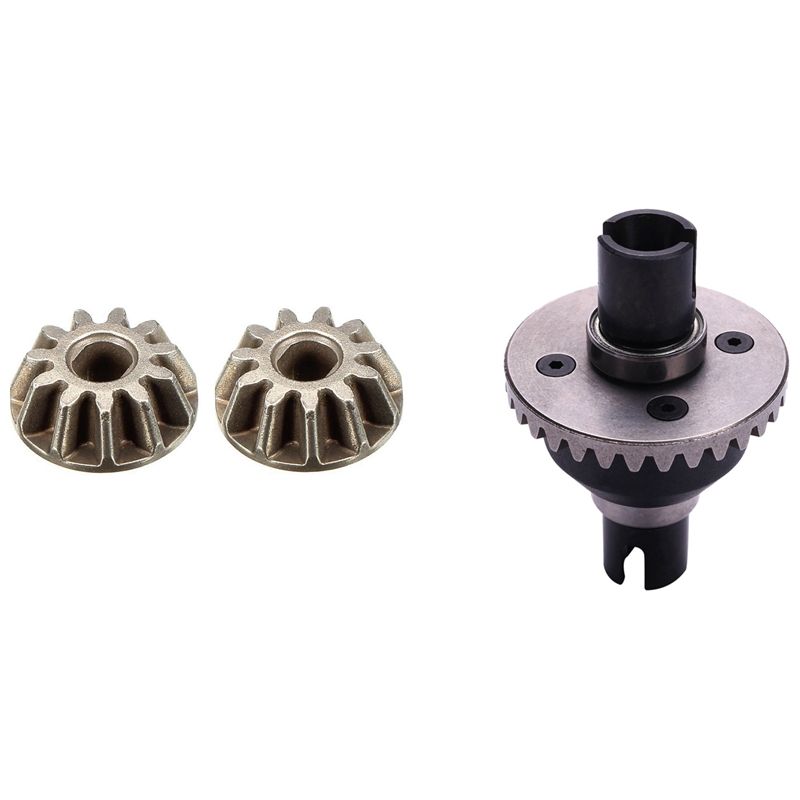 Differential Set EA1057 with 2Pcs 11T Bevel Gear EA1038 for JLB Racing CHEETAH 1/10 Brushless RC Car