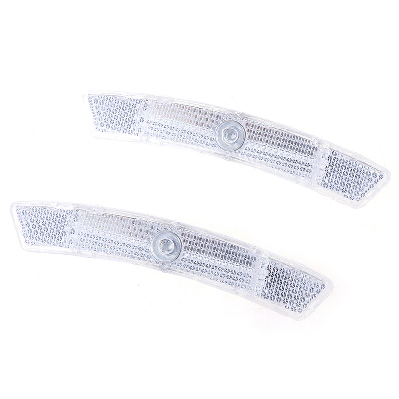 2pcs Bicycle Spoke Reflector Safety Warning Light Wheel Rim Reflective Light Cycling Accessories