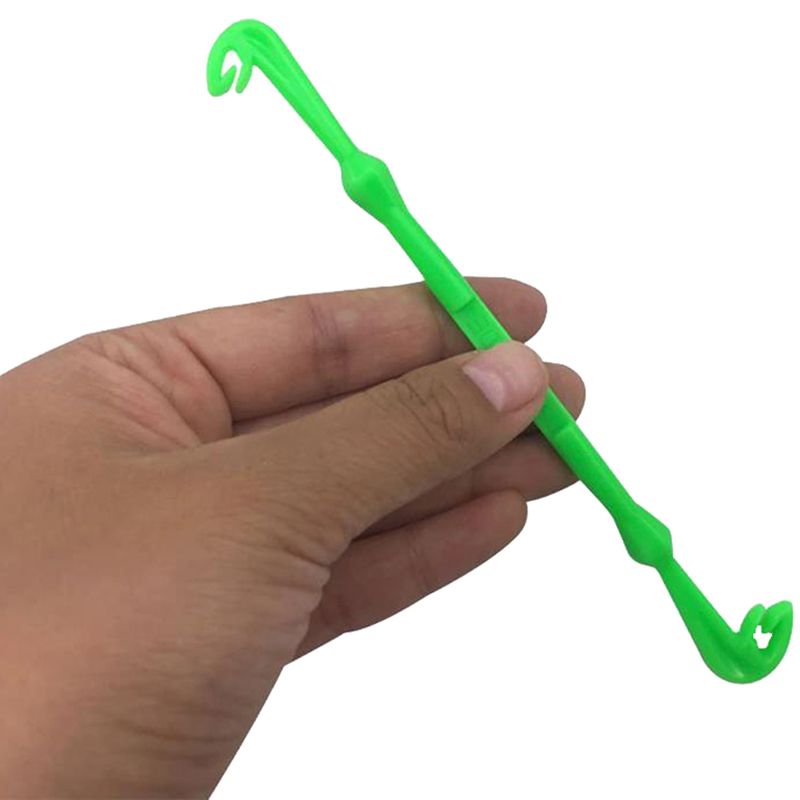 2PCs Hook Loop Tyer/Disgorger Tie Nail Knot Tying Tool Tackle Fly Fishing Hook  Creek