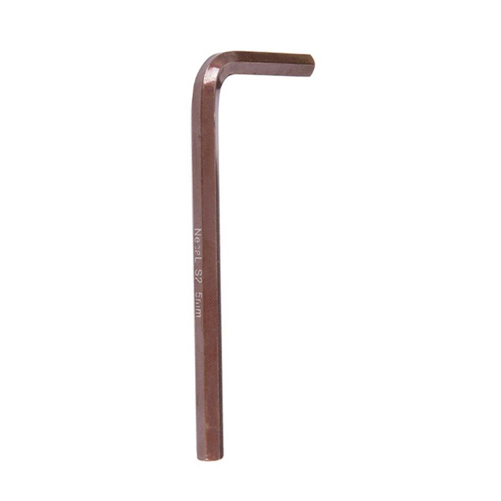 Durable Use Bike Bicycle Repair Tools Hex Key Wrench Allen Key Hexwrench Sets - Gold 5mm