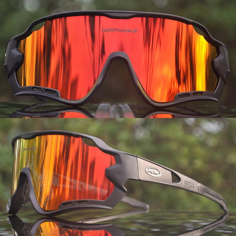 Men Women Polarized Cycling Glasses UV400 Cycling Goggle TR90 Cycling Eyewear Outdoor Sports Cycling Sunglasses 4 Lens
