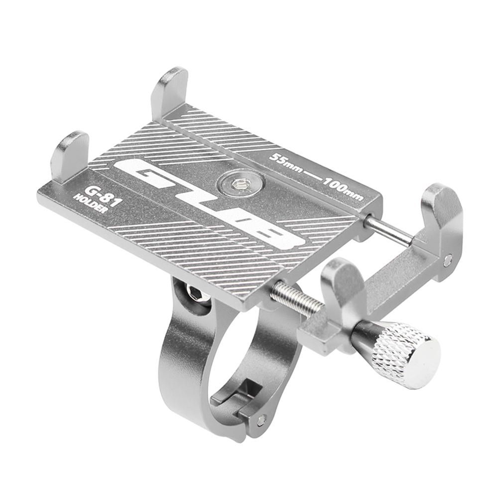 Adjustable Bicycle Phone Mount Holder MTB Mountain Bike Motorcycle Handlebar Clip Stand for 3.5" - 6.2" Smartphones
