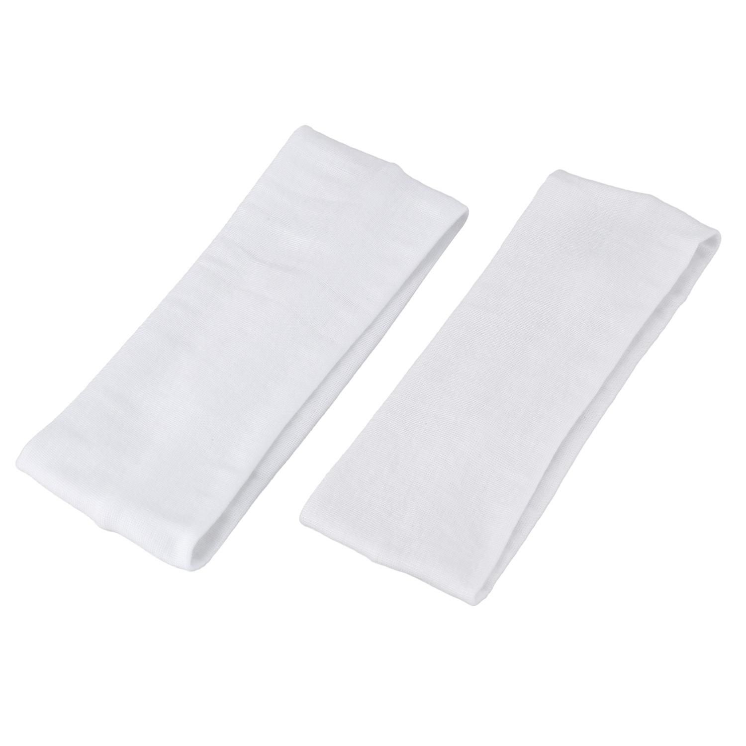 2pcs fashion women cotton yoga hair band sports sweat lady headband popular women hair accessories white