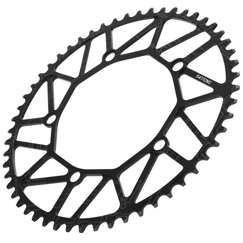 aluminium alloy bicycle chainring sturdy accessory negative teeth 130bcd single bike chain wheel for cycling riding mountain