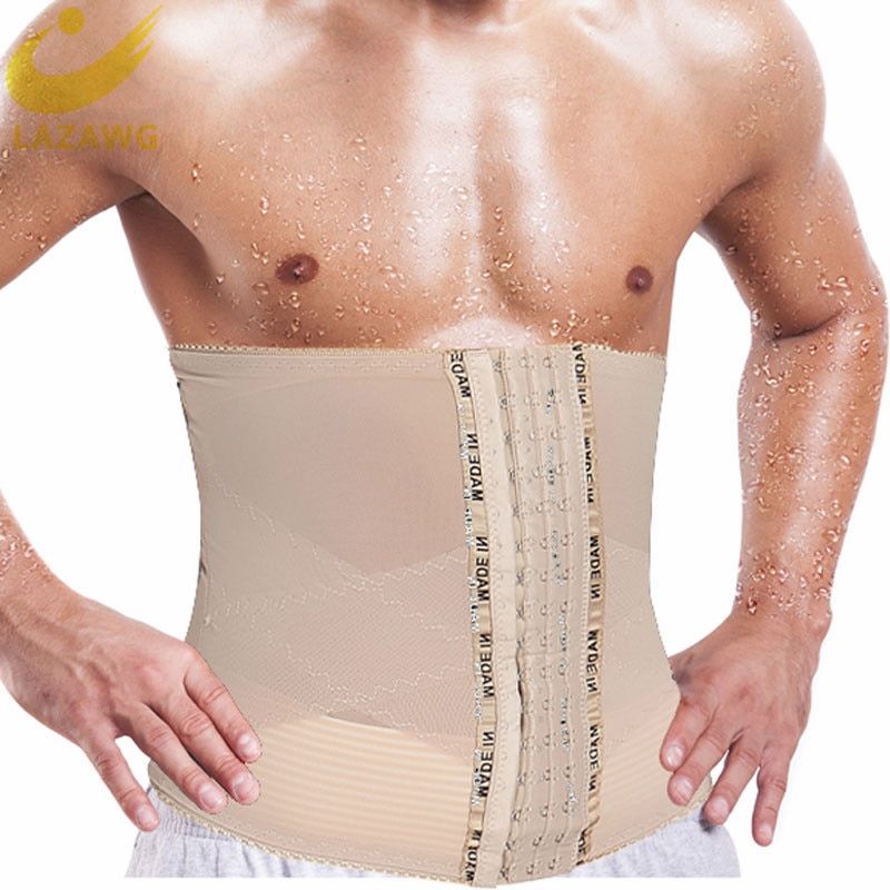 Men Trimmer Waist Trainer Slimming Belt Belly Trimmer Body Shaper Wrap Workout Fitness Corsets Sport Burner Weight Loss