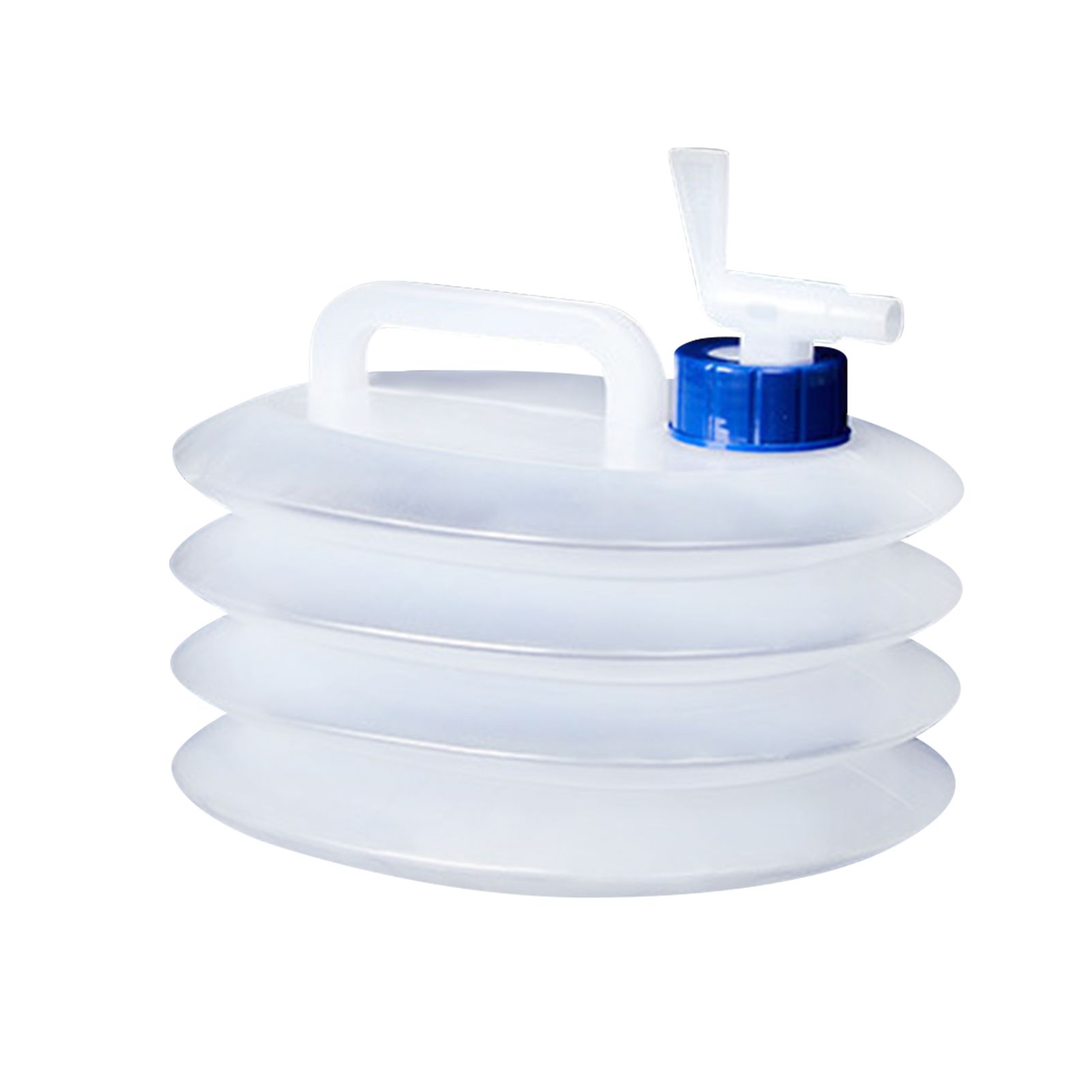 Large Capacity Portable Folding Water Container with Spigot Camping Water Storage Carrier Jug