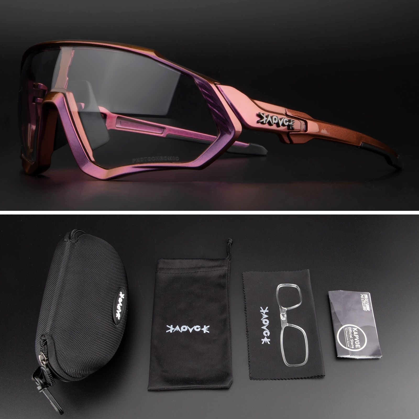 Photochromic cycling glasses gafas ciclismo fishing sport sunglasses MTB bike glasses fietsbril goggles bicycle eyewear
