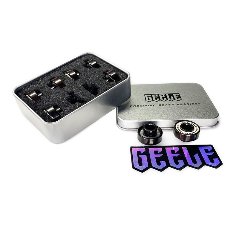 GEELE Skated Parts Bearings Professional Double Roller Skate Longd Bearings ABEC-11 High Speed Skates d
