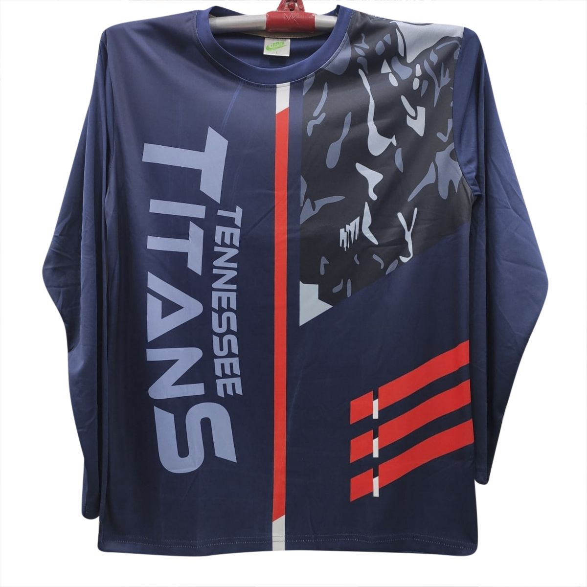 Titans Jersey (Full Sleeve)- Blue - Jersey Football - Jersey