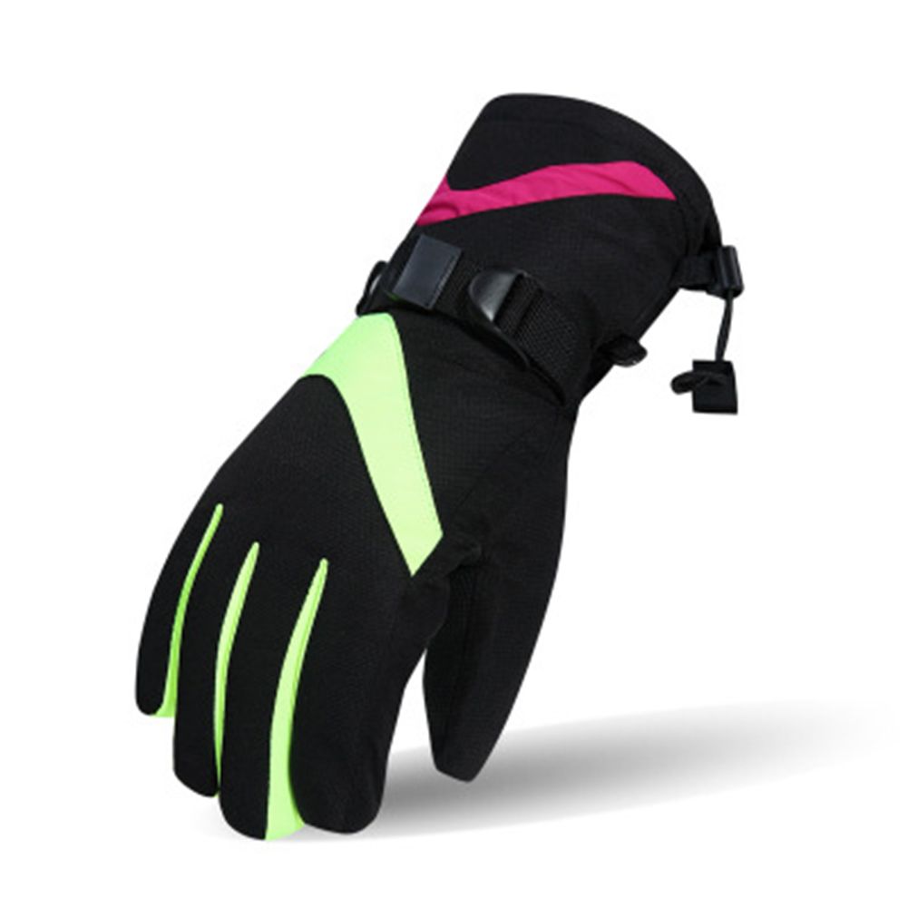 Yfashion Men Women Couples Winter Waterproof Warm Padded Outdoor Ski Riding Sports loves