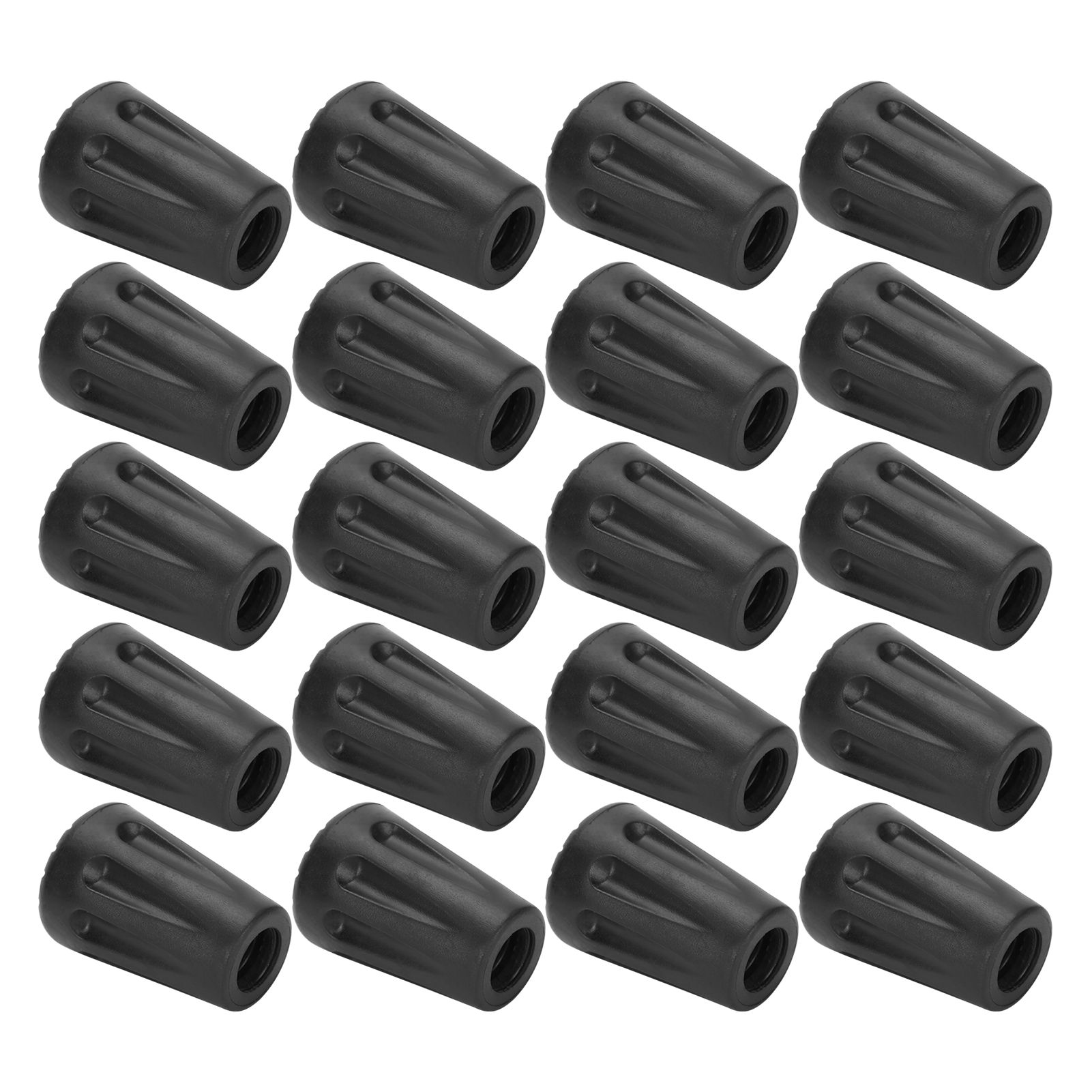 Heavy Duty Walking Stick Tips Cane End 3.3cm Plastic