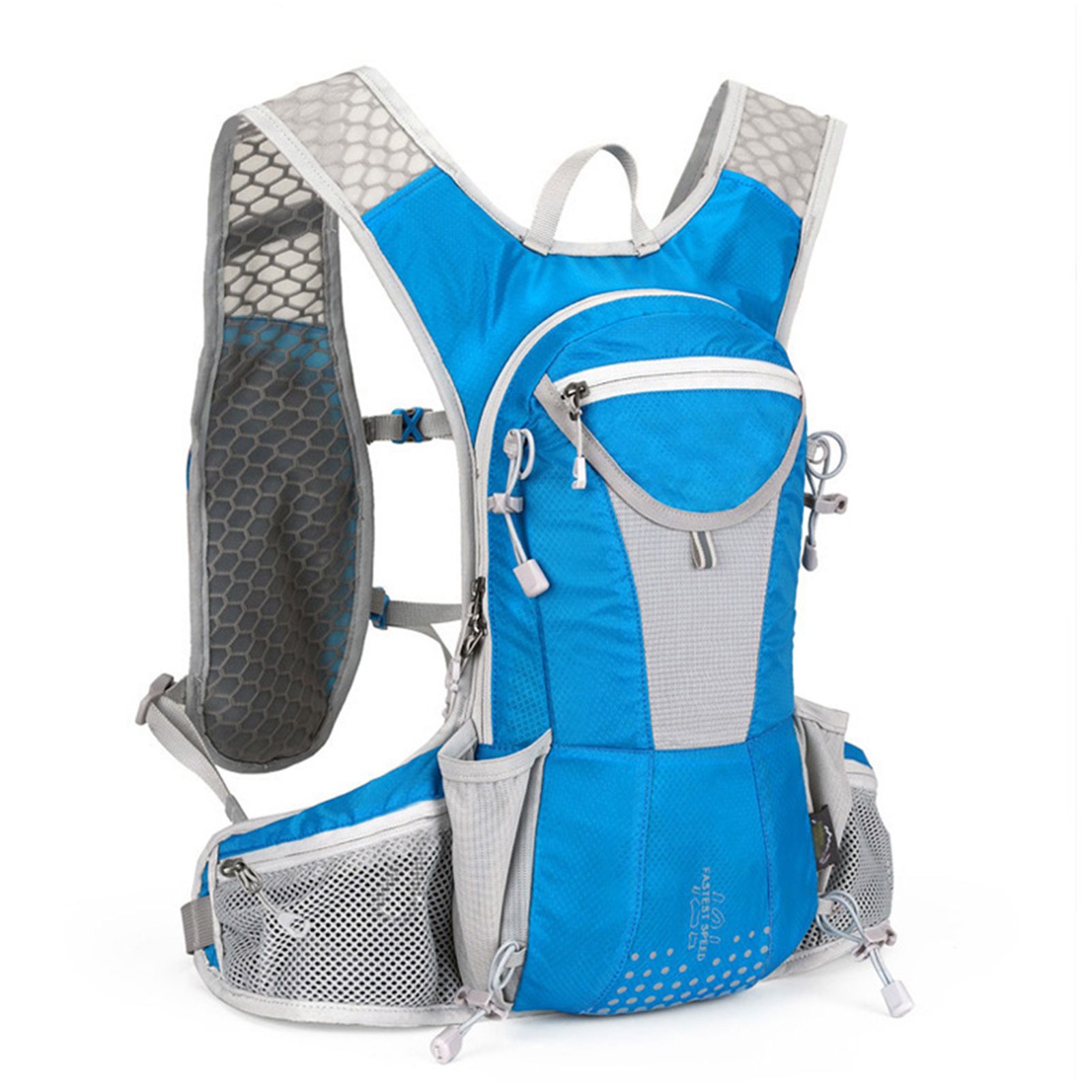 12L Outdoor Cycling Bag Pouch Men Women Hiking Running Polyester Sport Backpack