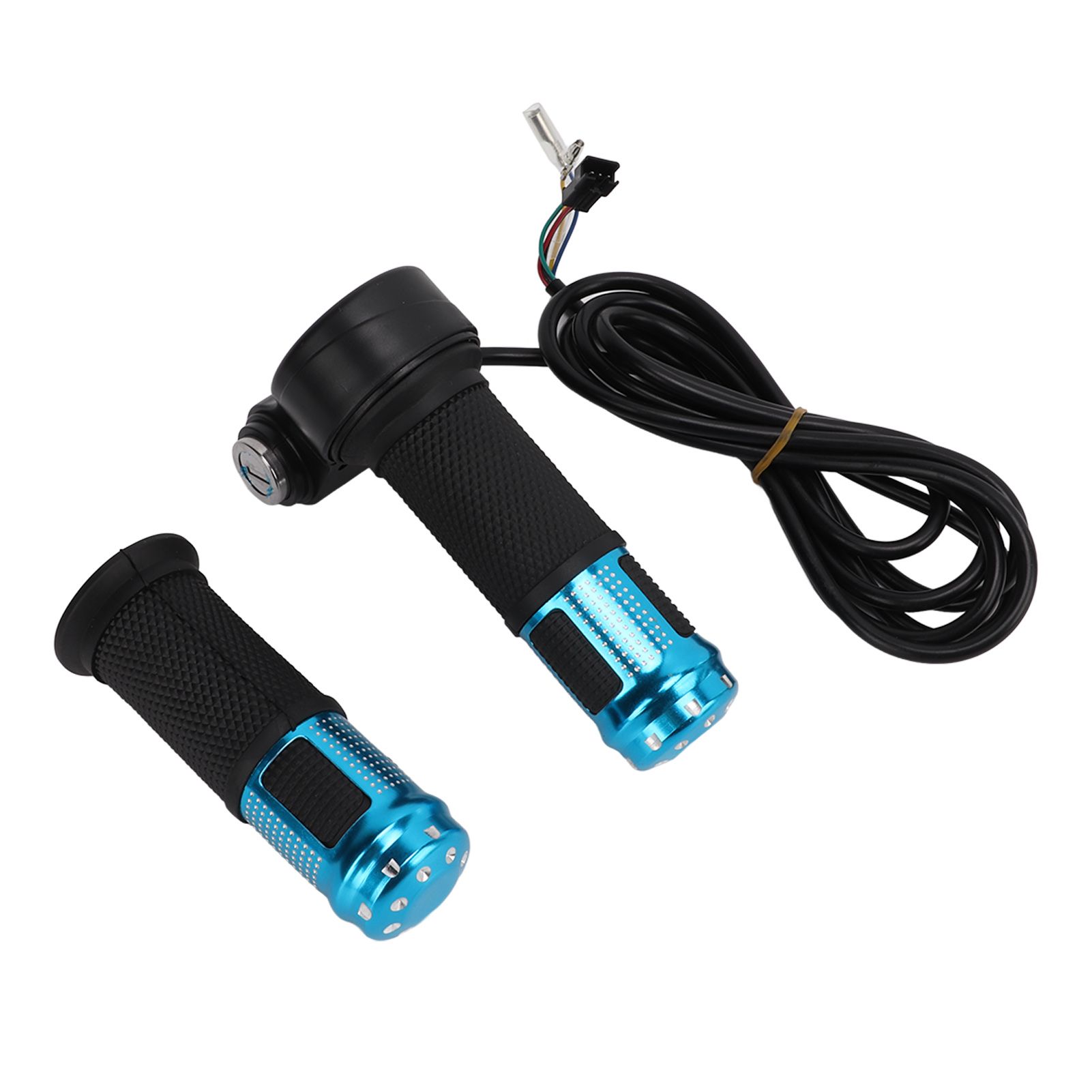 Buy Ying 1Pair Thumb Throttle Grip Routine Twist Handle with Keys for Electric Scooter Bike