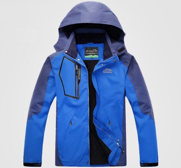 Man Hiking Fishing Climbing Camping Waterproof Hood Men's Jackets Outdoor mountaineering Quick Dry Cycling Clothes