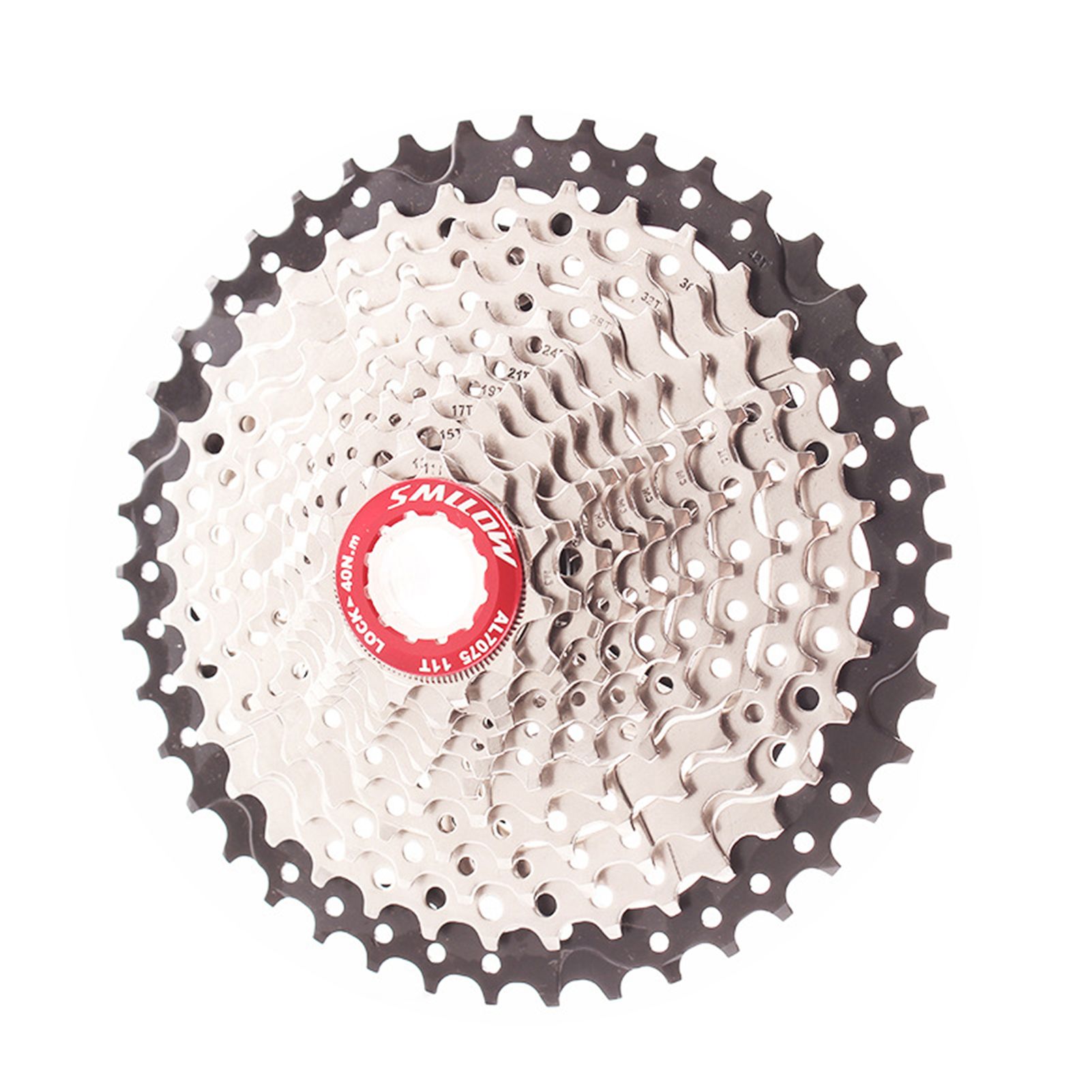 SMLLOW 11-speed 11-42T Bicycle Flywheel Strong Ultralight Bike Part Bicycle Cassette Sprockets for Mountain Bicycle