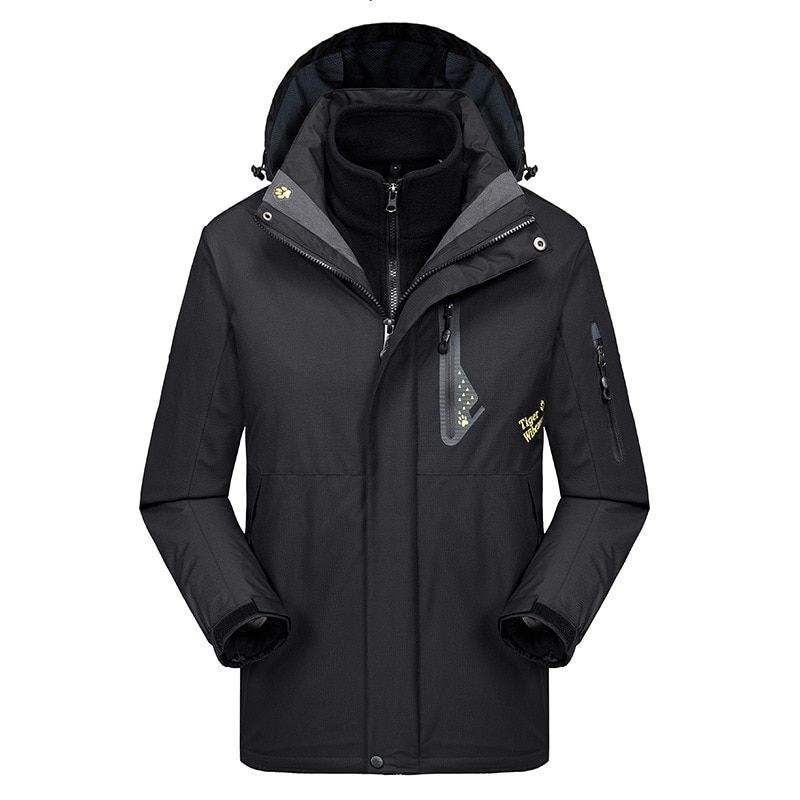 Men Woman Winter Autumn 3 in 1 Jackets Ski Camp Climb Fish Hike Cycle Waterproof Outdoor Coat Male Female