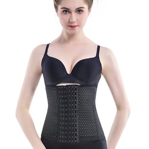 ROEGADYN Breathable High Waist Slimming Waist Trimmer Sweat Sweat Waist Support Waist Training Corset Modeling Strap Slimming