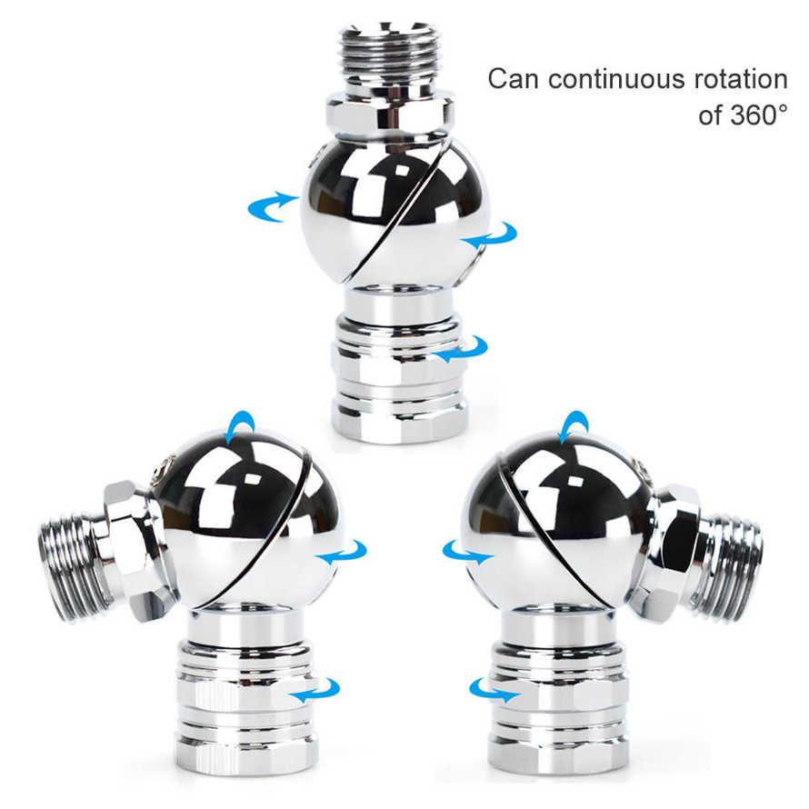 Diving 360° Rotate Adapter Brass Chrome Plating Second Level Swivel Universal Tool Accessory