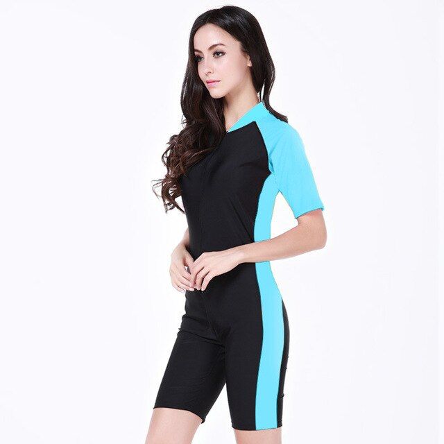 New Lycra Wetsuit Stinger Suits Diving Skin Men and Women One-piece Short Sleeve Jump Suit Swimsuit Swimwear Beach Clothes