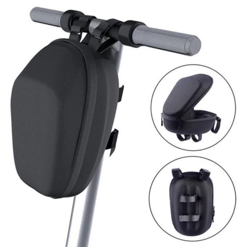Front Handlebar Bag For M365 Replacement Head Storage Bag Zipper Up EVA Storage