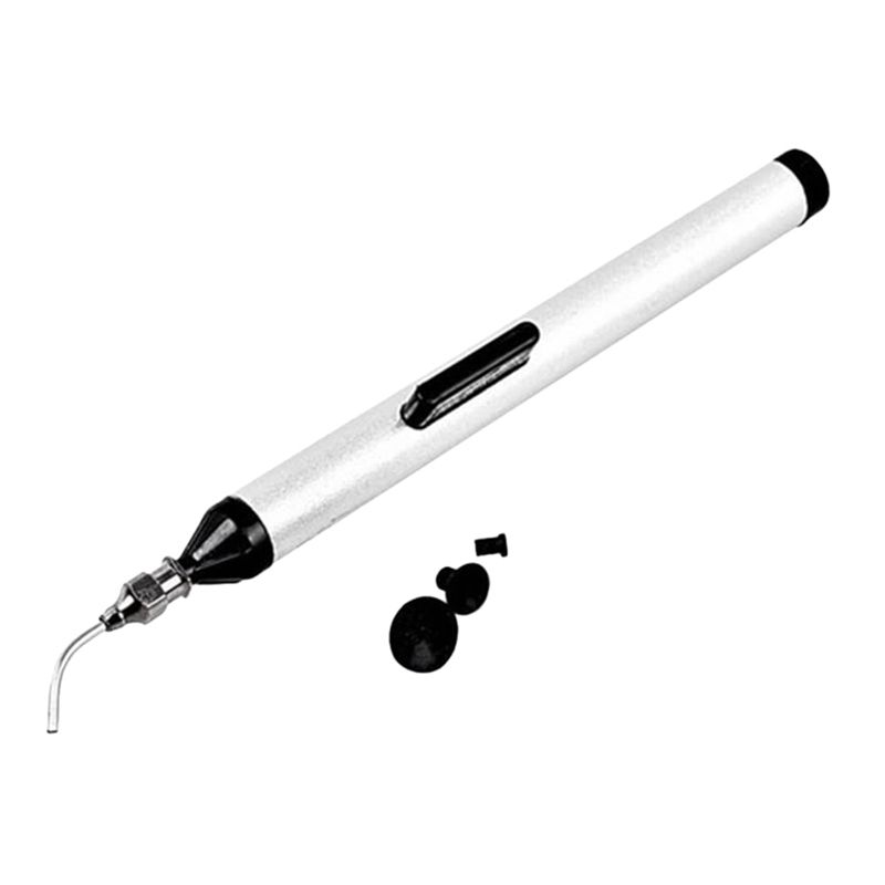Silver Vacuum Suction Pen Manual Tool to Pick and Place the Vacuum Suction Pen Automatic Suction Pen-with Suction Head