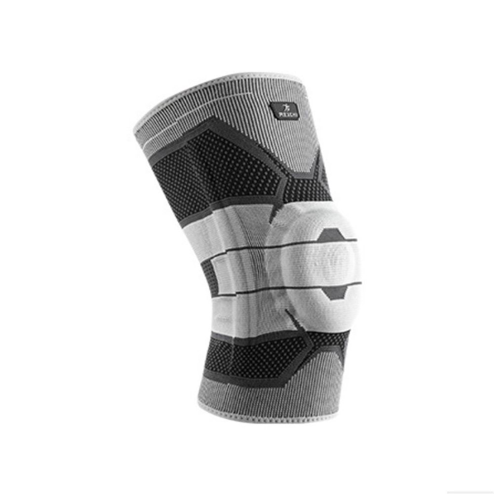 Men Women Anti-slip Sports Knee  Pads Silicone Spring Strip Support Pressure Strap Knee Protection