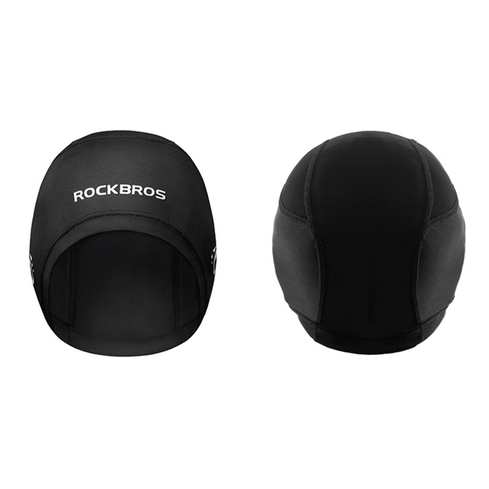 ROCKBROS Cycling Cap with Glasses Holes UV High Elasticity Breathable Reflective Bandana Cycling Hat for Men and Women