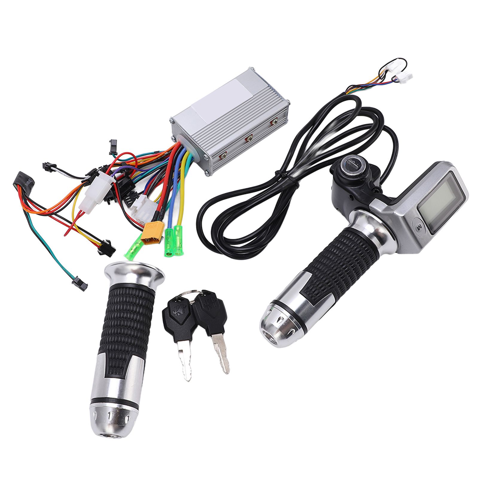 Romeng La 36V 48V 350W Electric Scooter 3 Mode Sine Wave Controller with 802 LCD Display Grip Kit
