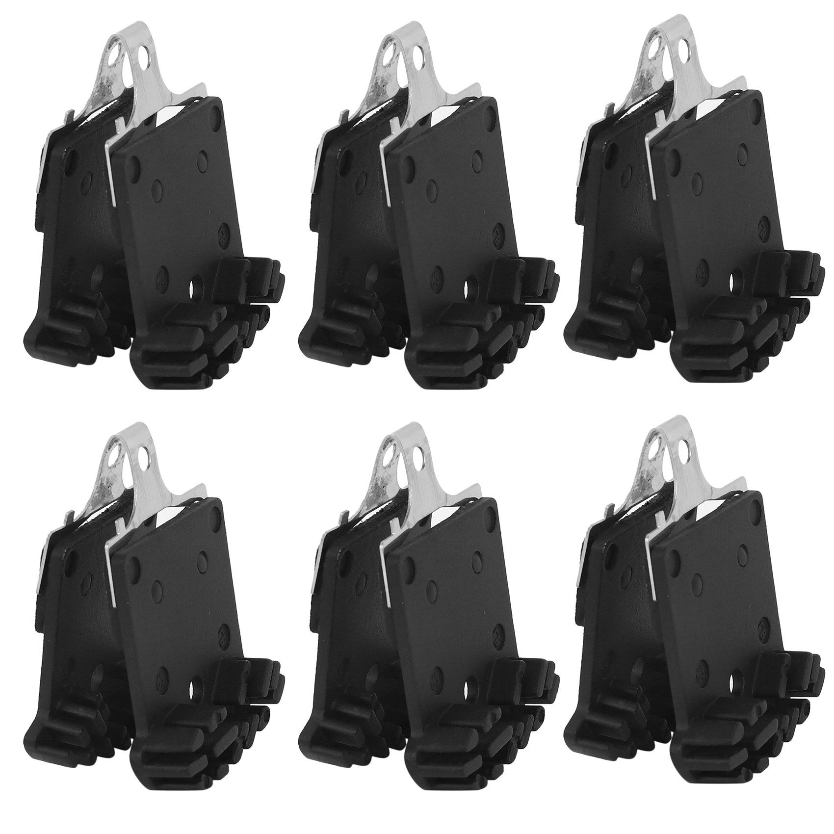 6X Brake Pads Hydraulic Disc Brake Metal Cooling Fin Ice Tech for XTR XT SLX Deore for Shimano Mountain Bike Accessories