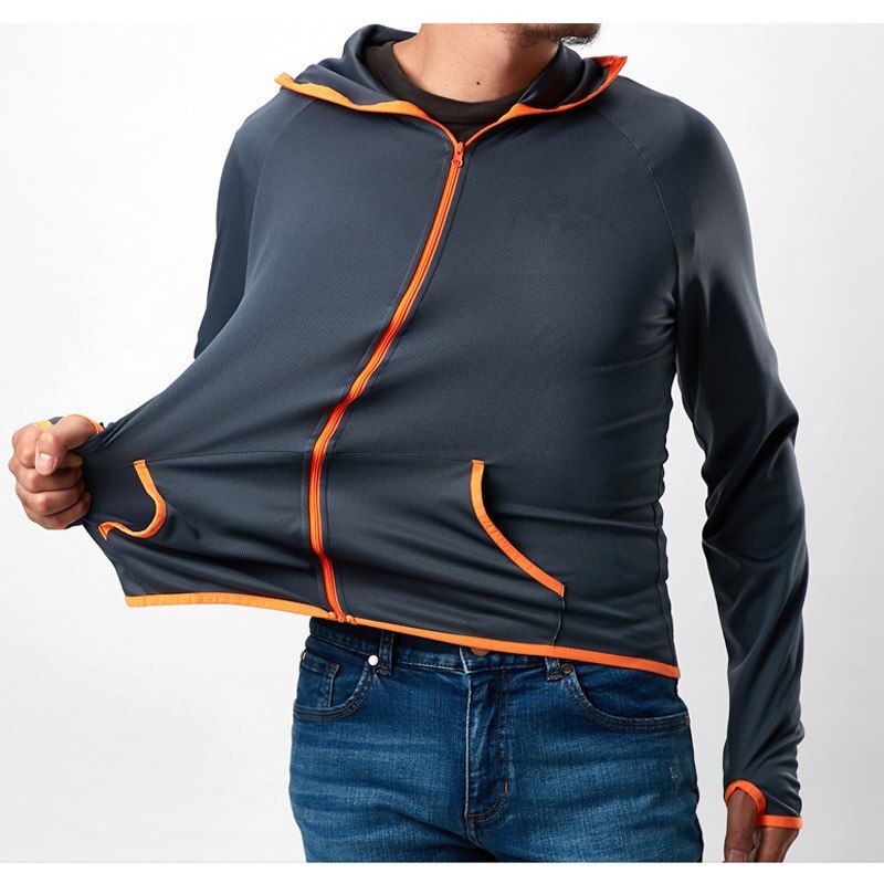 Men's Antifouling Hiking Jackets,Ice Silk Outdoor Jackets,Men's Windbreakers Hydrophobic Hiking Clothing,Fishing  Jackets