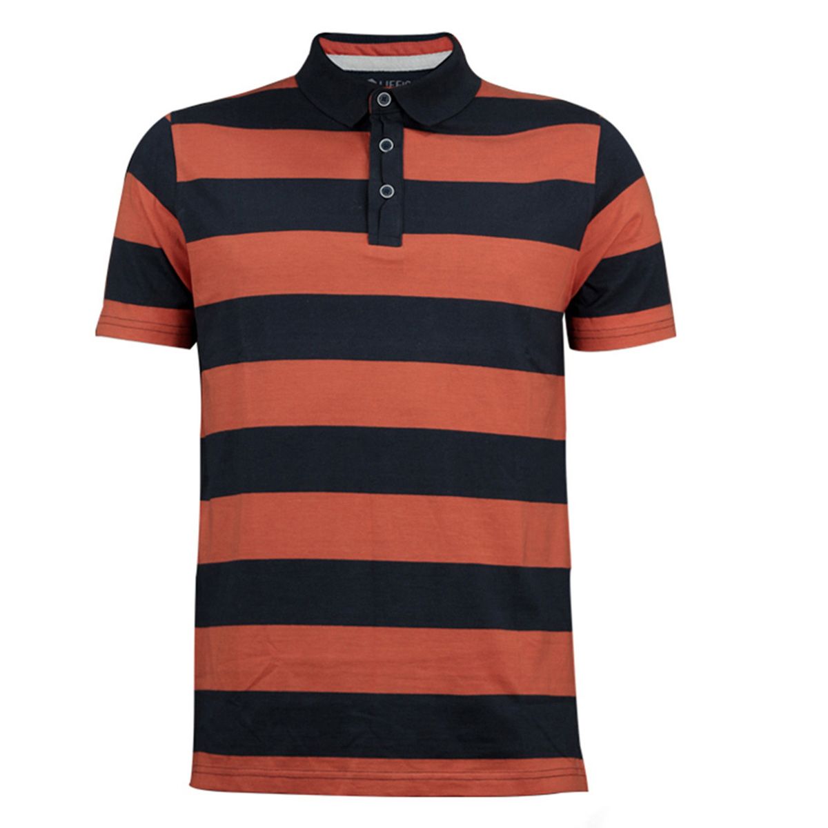 Lotto Cotton Stripe Polo-Shirt For Men