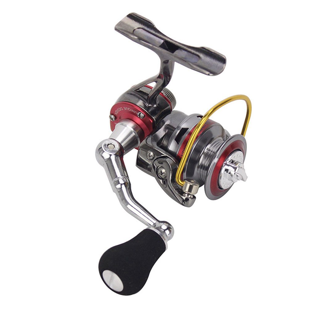 Yfashion ni Small Ice Fishing Spining Reel All Metal ni 3+1BB Zinc Alloy Spinning Reels