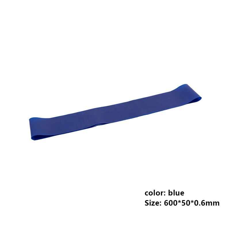 Rubber Resistance Bands Pilates Latex Portable Fitness Workout Equipment Bodybuilding Elastic Ring Crossfit Squat Training Band